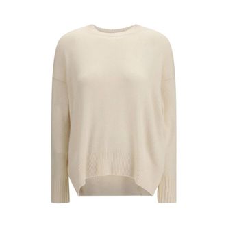 Allude Dames, Truien, Beige, Maat: XS Kasjmier