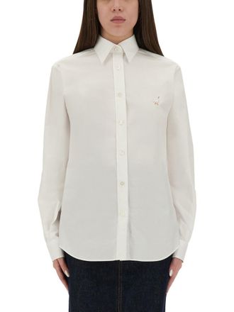 Moschino Shirt With Goose Embroidery