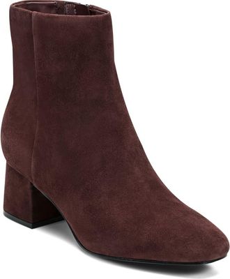 Rockport Oaklei Boot in Dark Wine Suede at Nordstrom Rack, Size 8.5
