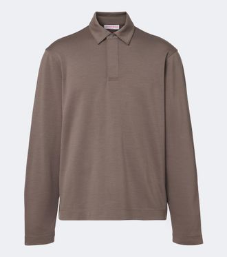 Orlebar Brown Ben wool jersey polo shirt