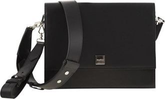 Max Mara Gestructureerde Flap Crossbody Tas - Dames - Schoudertassen - Zwart - ONE Size - Tassen