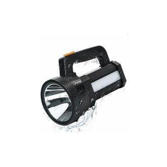 OEM Lampara De Bolsillo - 11000 Lm - Alcance 800 M - 3 En 1 Faro Lampara Lateral Luz Roja - Bateria Litio 9600 Mah - Ip4 - 1 Unidad