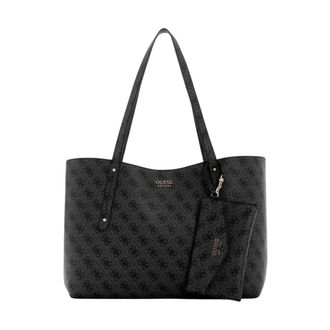 Guess Brenton Tote Bag - - Bags - Donna - Nero - ONE SIZE