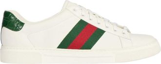 Gucci Ace Sneakers With Web, Brand Size 11 (US Size 11.5)