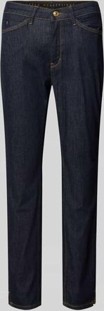 M.A.C Slim Fit Jeans aus Baumwoll-Mix Modell DREAM SUMMER in Dunkelblau, Gr&ouml;&szlig;e 34/26