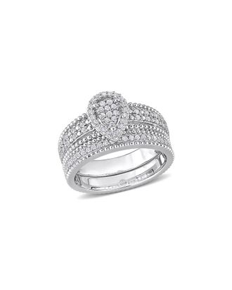 Rina Limor Silver 0.33 Ct. Tw. Ring