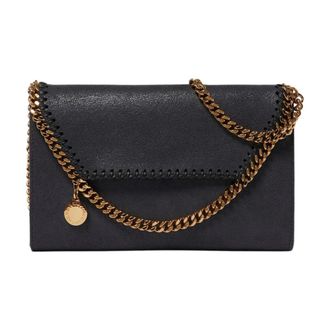Stella McCartney Stella McCartney, Cross Body Bags, female, Black, Size: ONE SIZE Falabella Wallet Bag