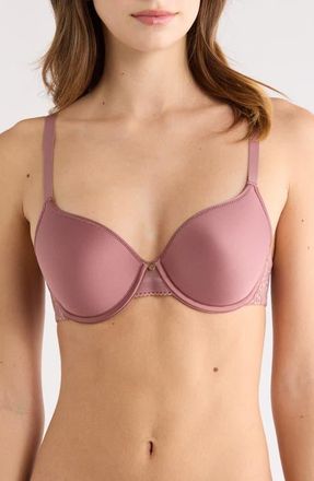 Chantelle C Jolie Comfort Convertible T-Shirt Bra in Rose De Bois at Nordstrom, Size 30E