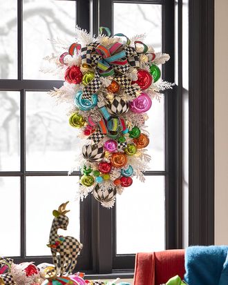 MacKenzie-Childs Confetti Christmas Swag