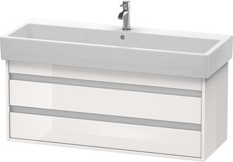 Duravit Duravit - Ketho Meuble Sous-lavabo Suspendu 6639, 2 Tiroirs