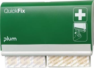 Plum Dispensador De Tiritas Quickfix 1 B230xh135xt32ca.mm Verde Plum
