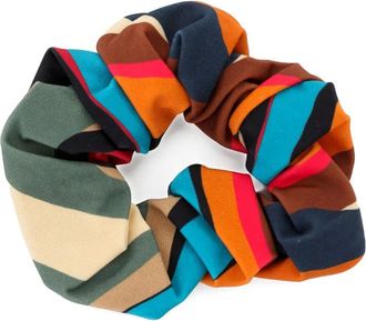 Lygia & Nanny Lola abstract-print hair tie - women - Fabric - One Size - Orange