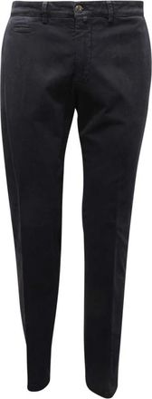BRIGLIA 1949 Slim Fit Broek Made in Italy - Heren - Chinos - Blauw - 2XL - Broeken