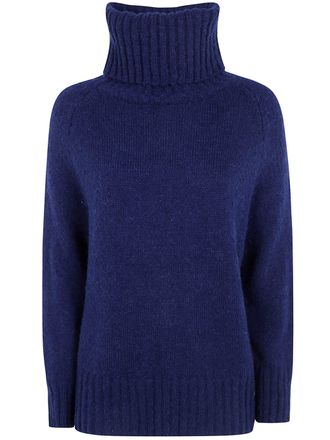base Sweater Turtleneck B8480.085 852 Blue