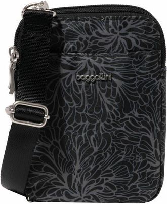 Baggallini Modern Take Two RFID Crossbody Bag in Midnight Blossom at Nordstrom