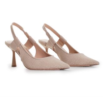 Donald J Pliner Womens Elliemay Slingback Pump Heel In Sand