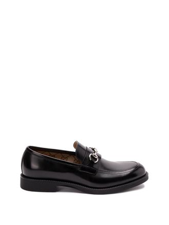 Black Gucci Leather Slip-On Shoes: Shop up to −75% | Stylight