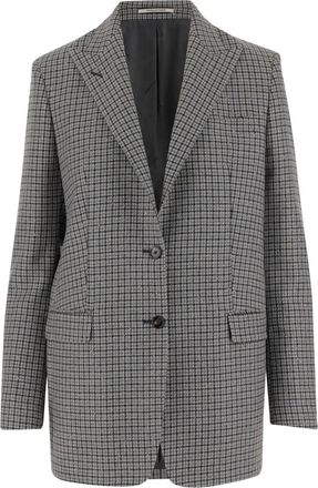 Tagliatore Blazer con motivo pied-de-poule - Grigio