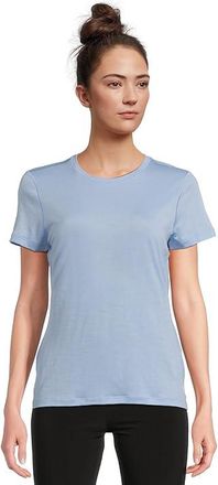 Smartwool Merino Short Sleeve T-Shirts Womens Clothing Serene Blue : SM, Nylon/Wool