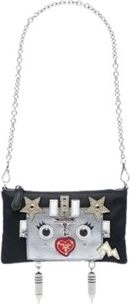 Prada Pre-owned Robot Shoulder Bag - - Pre-owned - Donna - Nero - ONE SIZE