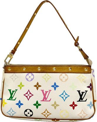 Louis Vuitton Blanc Pouch (Pre-Owned)