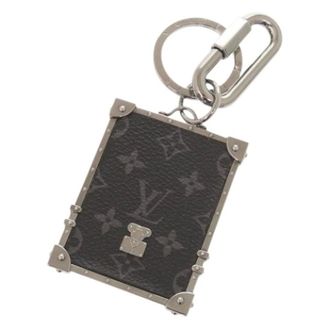 Louis Vuitton Pre-owned Monogram Eclipse Sleutelhanger - Dames - Pre-owned - Bruin - Maat: ONE Size