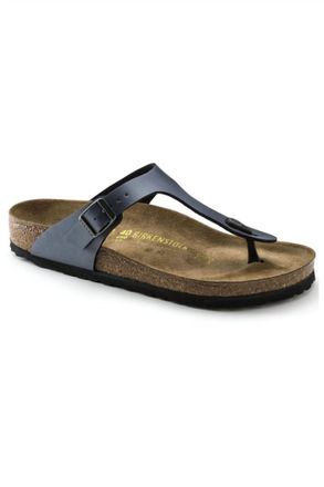 Birkenstock Womens Gizeh Regular Width In Onyx