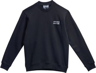 Versace Jeans Couture Felpa Couture - Heren - Sweatshirts - Zwart - XL - Katoen - Hoodies & sweatvesten