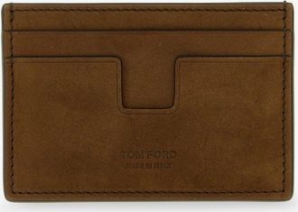 Tom Ford Portacarte in suede - TOM FORD - gender_Man