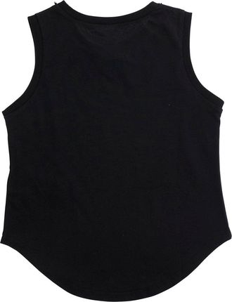 N&deg;21 Girls Sleeveless Top Black Cotton Tops