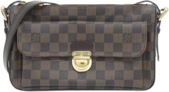 Louis Vuitton Pre-owned Damier Shoulder Bag - Dames - Vintage Schoudertas - Bruin - ONE Size - Vintage