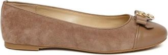 Michael Kors Schoenen, Dames, Bruin, 36 EU, Polyester, Honey Ballet
