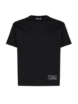 Valentino Garavani Cotton T-shirt With Maison Valentino Sartorial Label