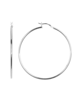 Sterling Forever Silver Hoops