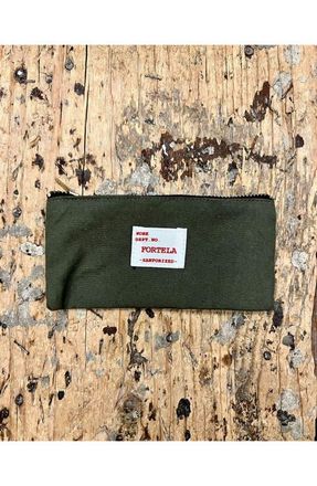 Fortela Cotton Coin Wallet in Green at Nordstrom