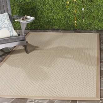 Safavieh Natural Fiber Machine Made Area rug, Ivory / Natural Contemporary Style Easy Care