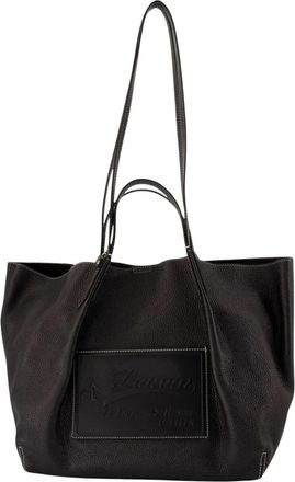 Lanvin Catch Tote Bag - Dames - Shoppers - Zwart - ONE Size - Leer - Tassen