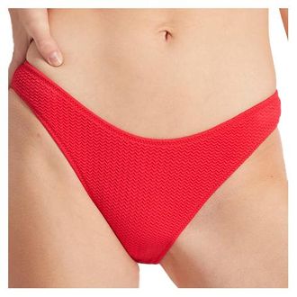 Seafolly Sea Dive High Cut Pant Bikini-Bottom f&uuml;r Damen | rot