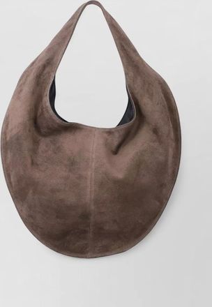 Maeden suede shoulder tote bag large carryall