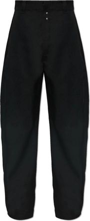 Jacquemus The Oranger Pants - Heren - Nette broeken - Zwart - XL - Katoen - Broeken