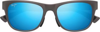 Maui Jim Blue Mj0684s Mirrored Rectangular Sunglasses