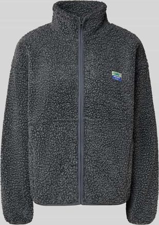 American Vintage American Vintage Jacke mit Teddyfell Modell HOKTOWN in Anthrazit Melange, Größe XS/S