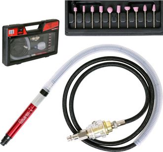 OEM Mini Amoladora Neum&aacute;tica De Dedos Con Piedra De V&aacute;stago 3mm 54000 Rpm