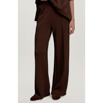 Varley The Wide Leg 28-Inch Pants in Coffee Bean at Nordstrom, Size Xx-Small