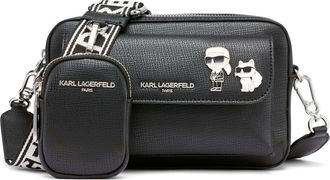 Karl Lagerfeld Maybelle Crossbody in White/black at Nordstrom