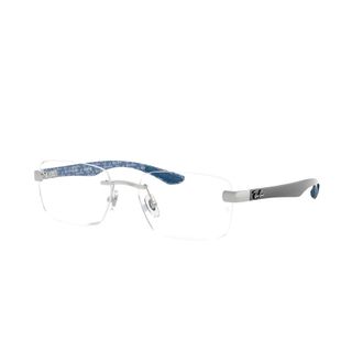 Ray-Ban Glasses, unisex, Gray, Size: 54 MM Optics Frame