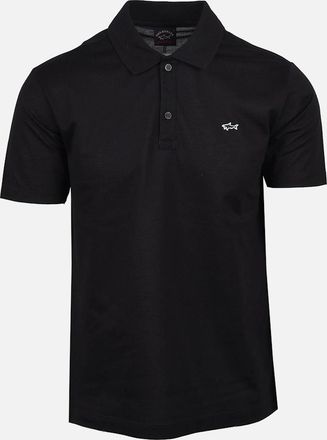 Paul & Shark Mens Paul And Shark Polo Shirt Black - Size: 44