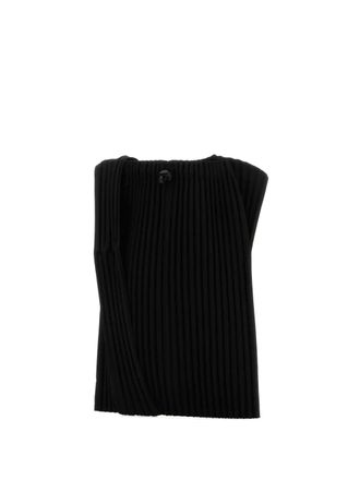 Homme Plissé Issey Miyake pleated tote bag - men - Polyester - One Size - Black