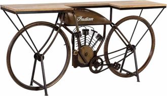 Wanderlust Deco Recibidor bicicleta con ruedas 183x38x86h cm