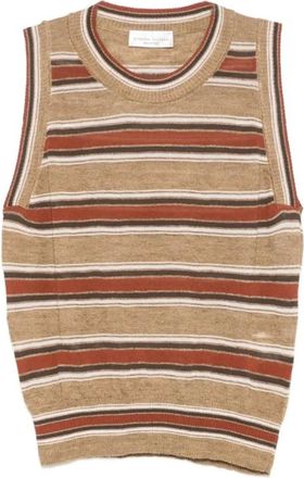 Roberto Collina Truien & Vesten, Dames, Veelkleurig, S, Katoen, Top